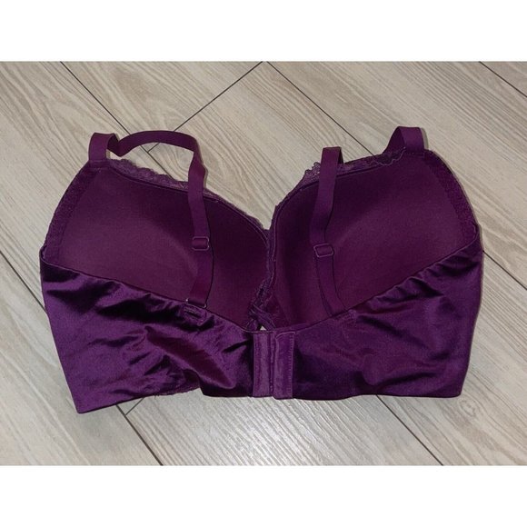 Maidenform DM9900 Love the Lift Push Up Demi Bra Padded UW Lace Womens 36D - Picture 4 of 6